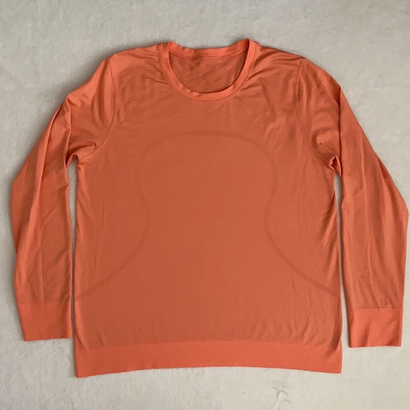 Lululemon | 2023 Swiftly Relaxed LS Seamless Shirt Sunny Coral W3FUPS (12) - Picture 15 of 15
